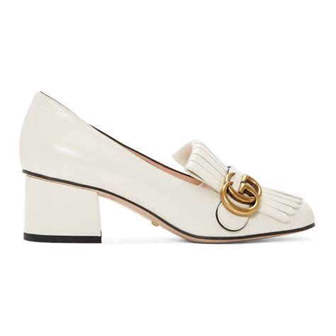 gucci marmont loafer heels|gucci marmont gg ankle strap.